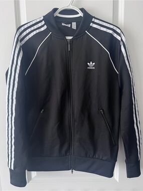 black adidas Originals Adicolor Classics SST track jacket